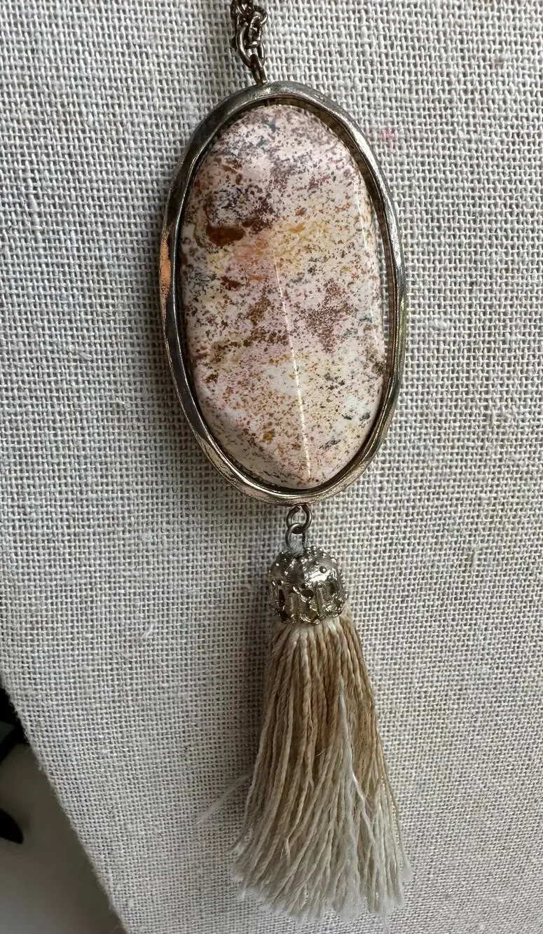 Fringe Pendant Necklace